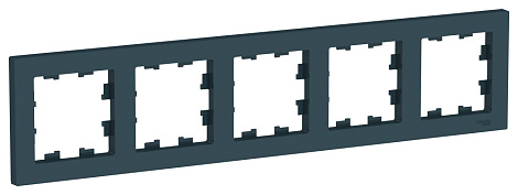 Рамка 5-постовая SE AtlasDesign изумруд