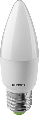 Лампа светодиодная Е27  10Вт 4000К 220-240В свеча Онлайт 61 960