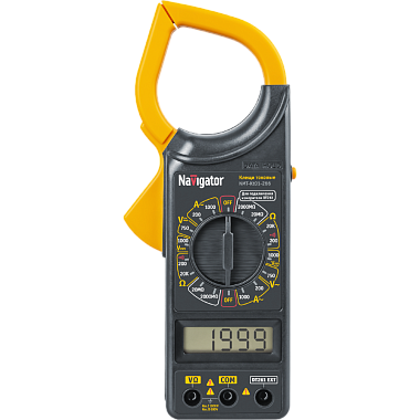Клещи токоизмерительные цифровые (266) Navigator 80 261