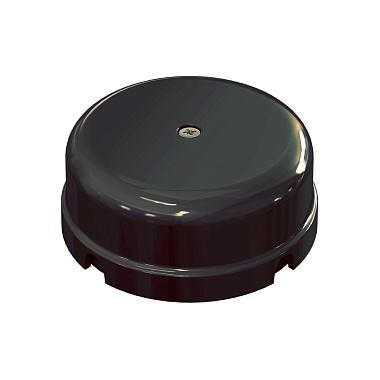 Распаечная коробка D-80; h33 фарфор МезонинЪ черный