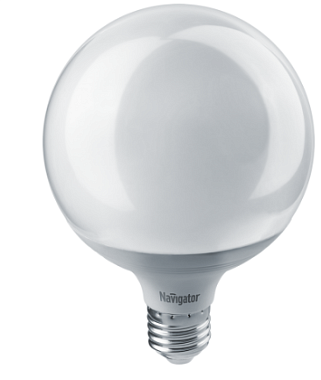 Лампа светодиодная Е27  18Вт 2700К 176-264В шар Navigator 14 164