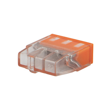 Зажим безвинтовой 3х(0,5-2,5) с пастой 2273-243 СМК Rexant