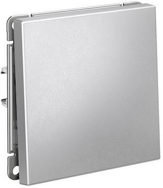 Переключатель 1 СП IP44 10АХ механизм SE ArtGallery Aqua алюминий