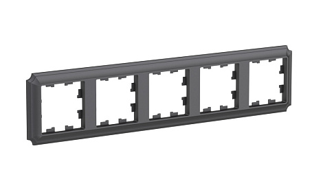 Рамка 5-постовая SE AtlasDesign Antique базальт