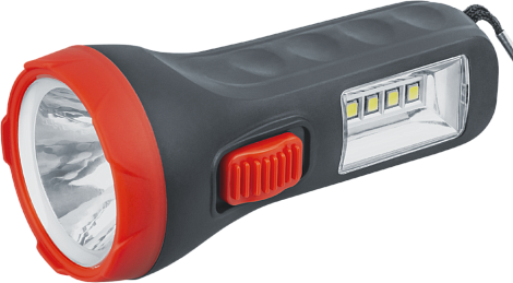 Фонарь пласт.1LED 0,5Вт+4LED 1Вт Navigator 80 339