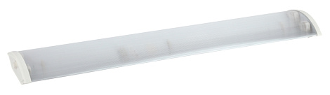 Светильник линейный с рассеивателем IP40 под 2 светодиодные лампы T8 2*G13 LED 1200мм ЭРА Б0048428