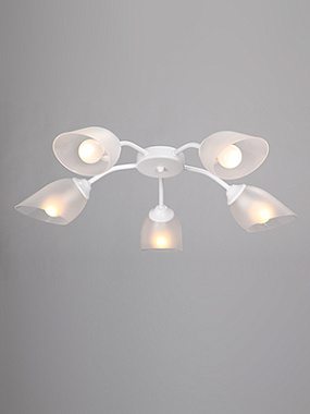 Люстра V3750-0/5PL, 5хЕ14 макс. 40Вт Vitaluce