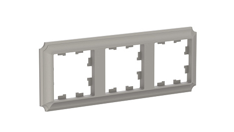 Рамка 3-постовая SE AtlasDesign Antique шампань