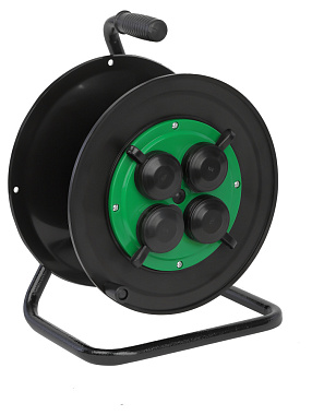 Катушка пластиковая для удлинителя 4 гн. с з/к IP44 ЭРА Б0055423