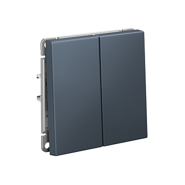 Переключатель 2 СП 10АХ сх.6/2 механизм безвинт. зажим SE ArtGallery грифель