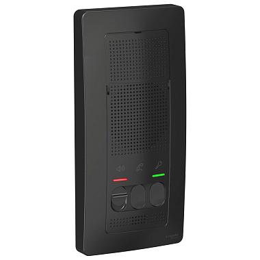 Домофон (переговорное устройство) настен.монтаж 4,5В SE Blanca антрацит