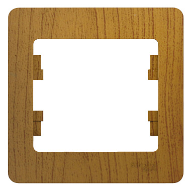 Рамка 1-постовая SE SE Glossa дуб