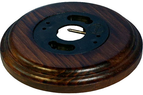 Рамка 1-постовая Retrika Colony "Темный дуб, лак"