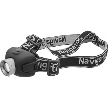 Фонарь налоб. 1LEDx5Вт CREE 3 реж. фокус Navigator 94 913
