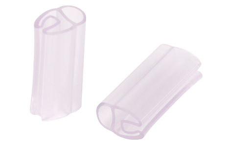 Держатель маркировки проводника от 1,5 до 2,5мм 15х4 прозрачный Рувинил