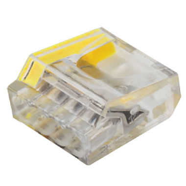 Зажим безвинтовой 4х(1,5-2,5) без пасты (5шт/упак) Navigator 71 867