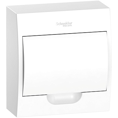 Бокс навесной  8 мод. 184х200х94 IP40 с белой дверью SE City9