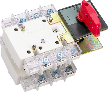 Выключатель-разъединитель  400A 3P два напр. тип Т с вид. раз. ВР-101 С ДК DEKraft