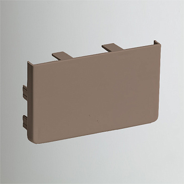 Заглушка для РКК-100х60 и 100х40 Рувинил коричневый