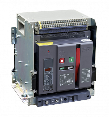 Выключатель автоматический 3P 1250А 80кА воздушный выкатной расцепитель М ВА-731 DEKraft