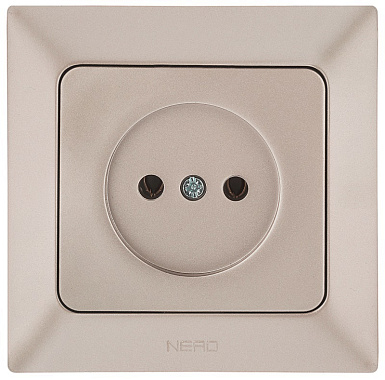 Розетка 1 СП 16А (керамика) Ne-ad Aras бронза