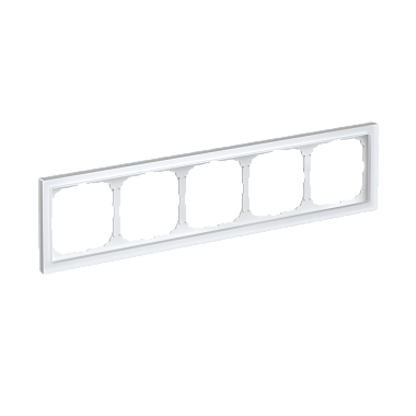 Рамка 5-постовая матовое орг. стекло SE ArtGallery Pure белый