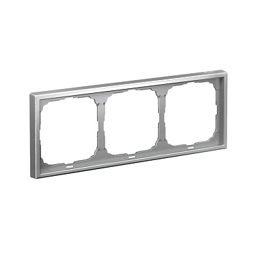Рамка 3-постовая универсальная SE ArtGallery алюминий