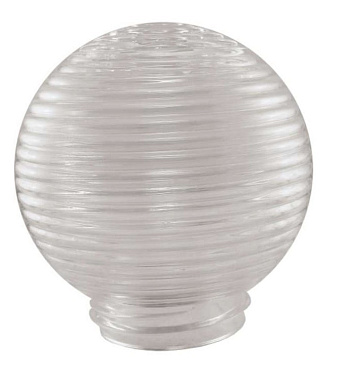 Стекло ННС 62-009-А 85-проз. d150 прозрачный шар "Кольца" в пленке