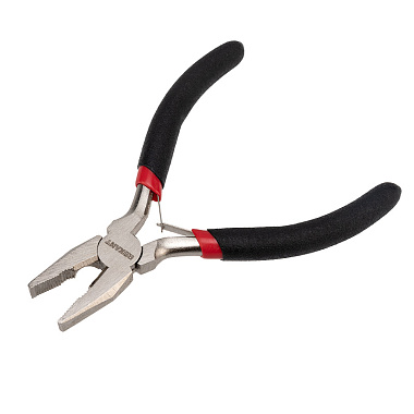 Плоскогубцы 120 мм мини Rexant никелированные, авторазжим, обливные рукоятки