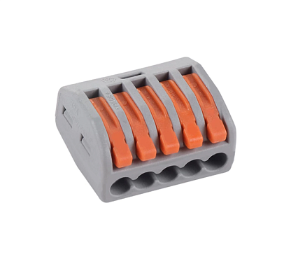 Зажим безвинтовой 5х(0,08-2,5) с рычагами 222-415 аналог