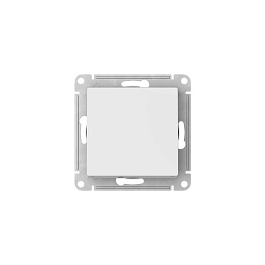 Переключатель 1 СП IP44 10АХ сх.6 механизм безвинт. зажим SE AtlasDesign Aqua белый