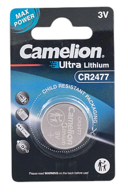 Элемент питания (типоразмер 2477) литиевый 1BL Camelion