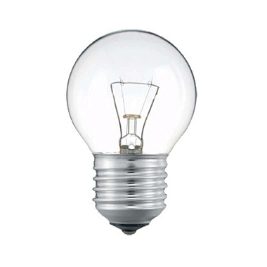Лампа накаливания Е27 60Вт 230В шар прозр. P45 CL Standard Philips