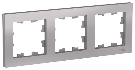 Рамка 3-постовая SE AtlasDesign алюминий