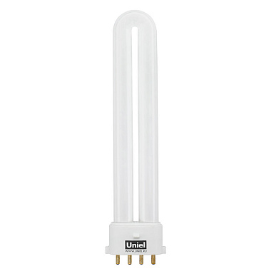 Лампа люм. 2G7  9Вт 4000К компактная ESL-PL-9-4000-2G7 карт.уп. Uniel