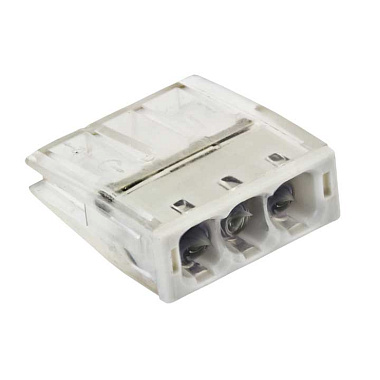 Зажим безвинтовой 3х(0,5-2,5) с пастой 2273-243 СМК EKF