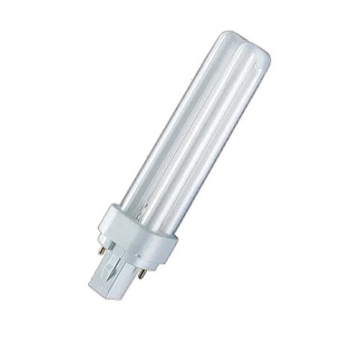 Лампа люм. G24d-2 18Вт 3000К компактная Dulux D Osram