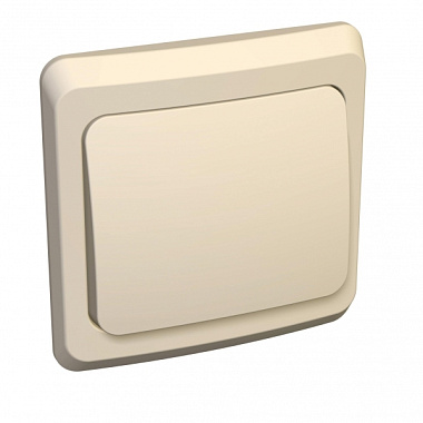 Выключатель 1 СП 10АХ SE Этюд кремовый
