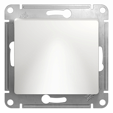 Вывод кабеля механизм SE Glossa белый