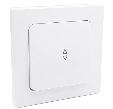 Выключатель 1 СП 10А проходной Bylectrica Astrum белый