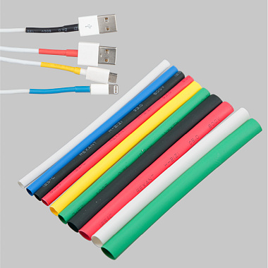 Набор трубок ТУТ нг №4 SMALL TUBE 2:1 уп/20 шт. по 10 см Rexant