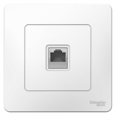 Розетка 1 СП телефонная RJ11 SE Blanca белый