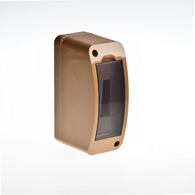 Бокс навесной  2 мод. 140х55х85 IP40 с вертикальной дверью Рувинил коричневый