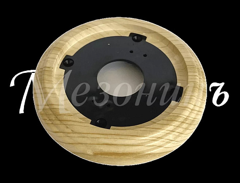 Рамка 1-постовая пластиковая МезонинЪ Усадьба сосна