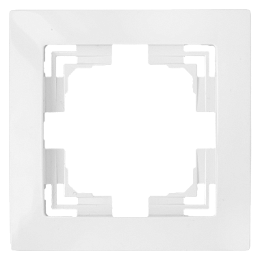Рамка 1-постовая Bylectrica Уют белый