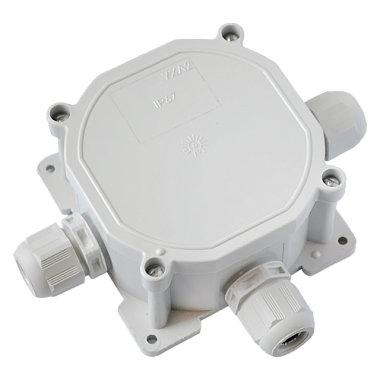 Коробка расп. ОП  74x74x44.5мм IP67 3 ввода PG-9 Bylectrica