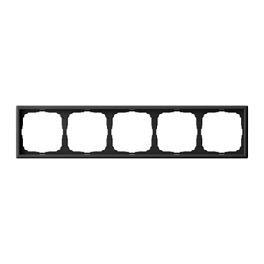 Рамка 5-постовая универсальная SE ArtGallery карбон