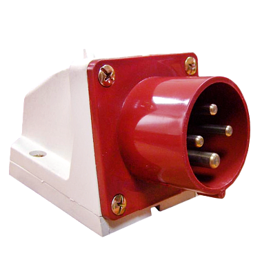 Вилка 514 стационарная 3Р+РЕ 16А 380В IP44 EKF PROxima