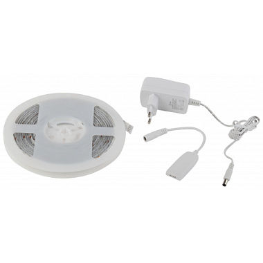 Лента светодиодная 5050  7,2Вт/м IP65 12V 30LED/м RGB WiFi 5м комплект ЭРА Б0043446