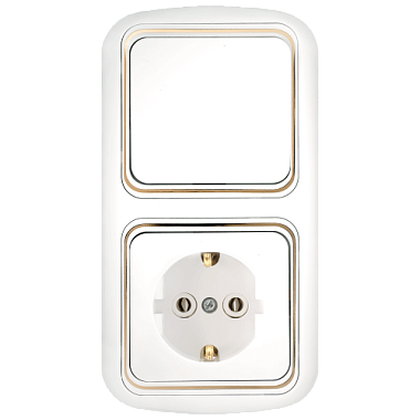 Блок (1кл.вык.+роз. с з/к) "БелТИЗ" золотой